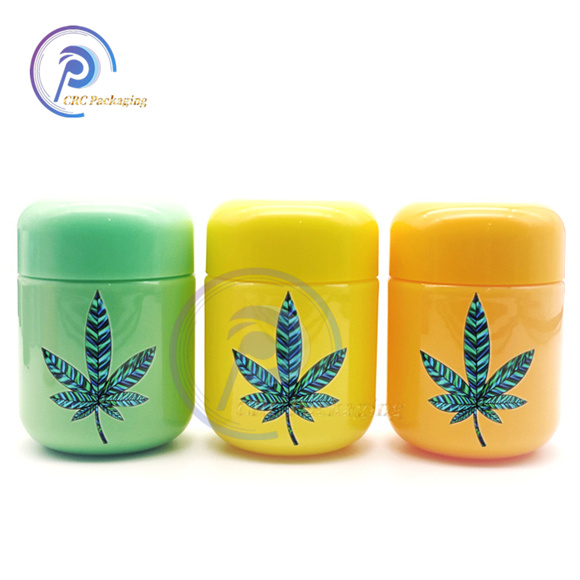 40 dram plastic child proof CBD gummy jar